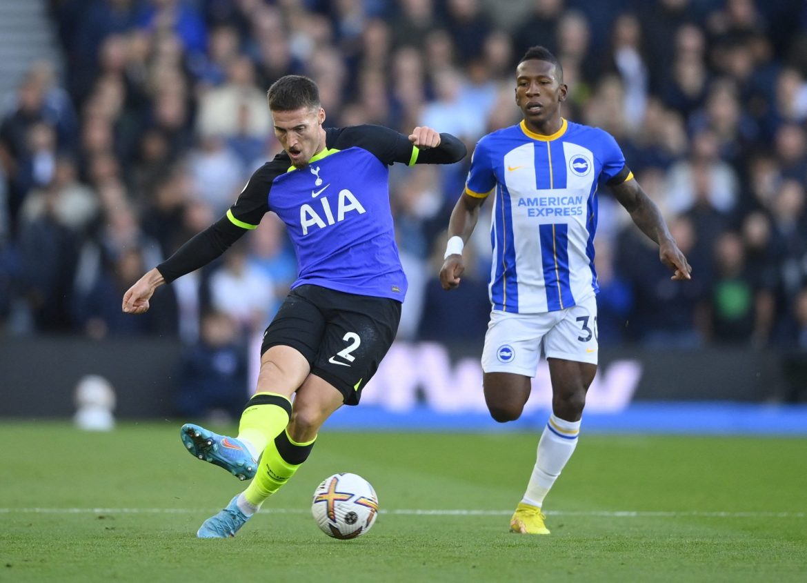 Doherty took rare Spurs chance vs Brighton